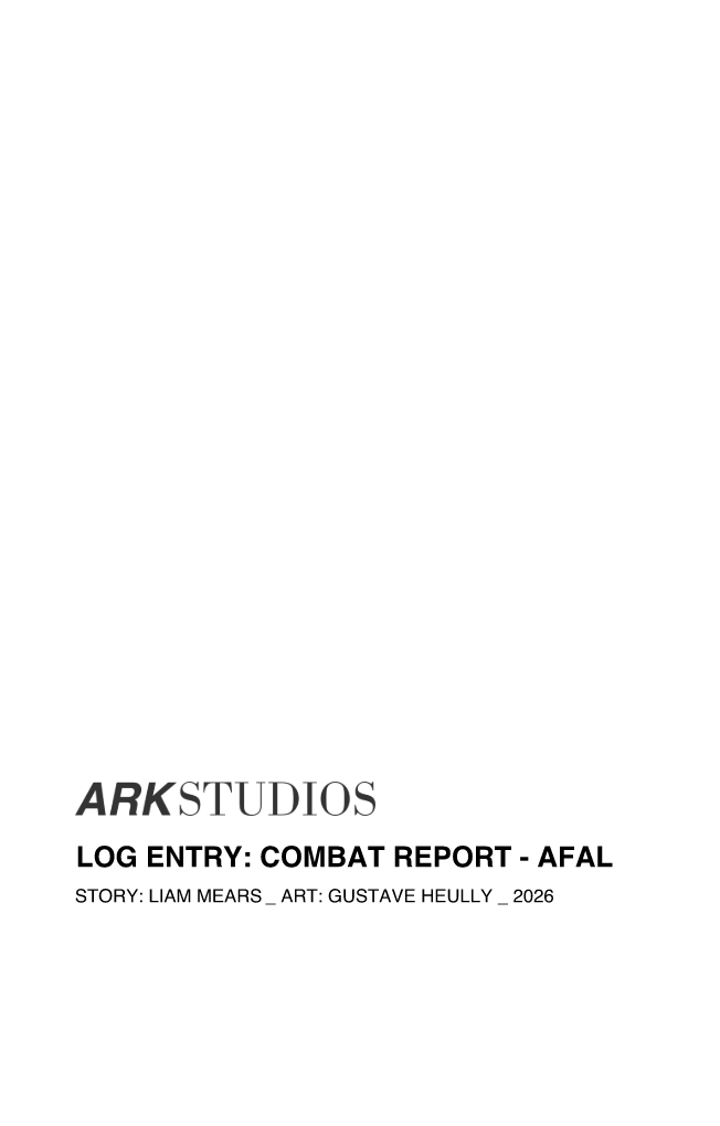 Log Entry - Combat Report Comic Book